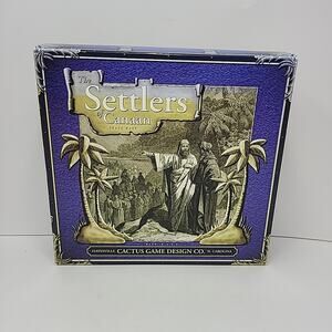 The Settlers Of Canaan Bible Board Game Cactus Game Design Complete In Box
